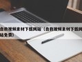 宜阳自救视频素材下载网站（自救视频素材下载网站免费）
